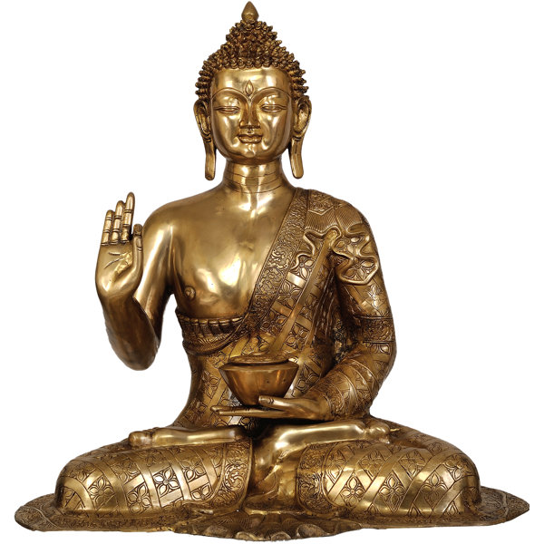 Exotic India Large Size Lord Buddha Wayfair